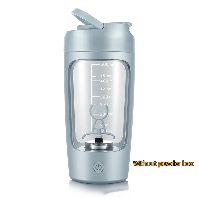 650ml USB Electric Portable Whey Protein  Shaker bottle  Fully Automatic Stirring Cup Rechargeable  Gym  BA Free Cocktail Blend