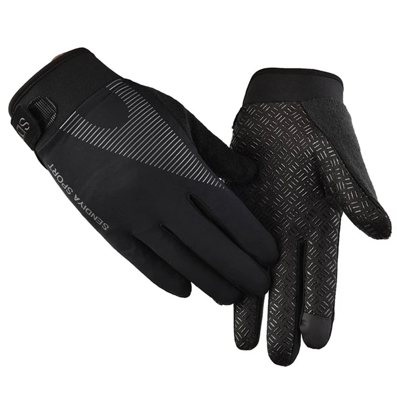 Winter Touch Screen Gloves Cold Waterproof Motorcycle Cycle Gloves Male Outdoor Sports Warm Thermal Running Ski Cycling Gloves